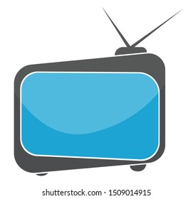 Tv old retro led black
