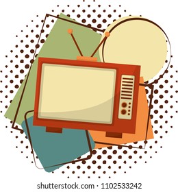 tv old retro style