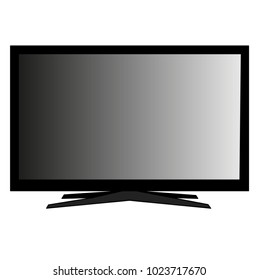 tv, on white background