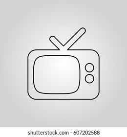 TV outline Icon