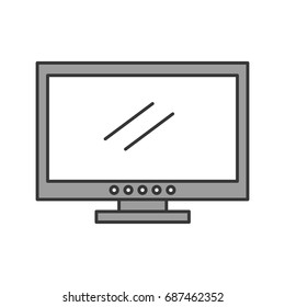 tv plasma isolated icon