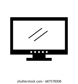 tv plasma isolated icon