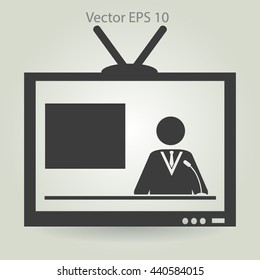 TV program with a leading picture