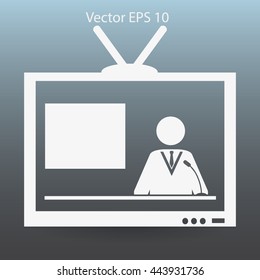 TV program with a leading picture
