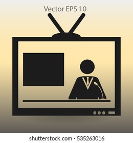 TV program with a leading picture