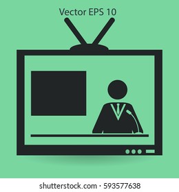 TV program with a leading picture