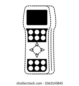 Tv remote control icon