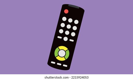 TV remote control, remote control, illustration