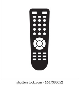 TV Remote Control Vector Icon