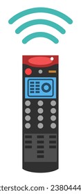 tv remote control vector illustration