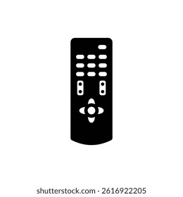 TV Remote CRT Remote Control Black Icon 90s Fill