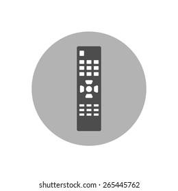 TV Remote Icon. Vector Illustration.