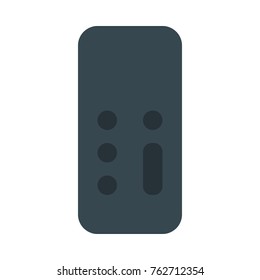 tv remote isolated