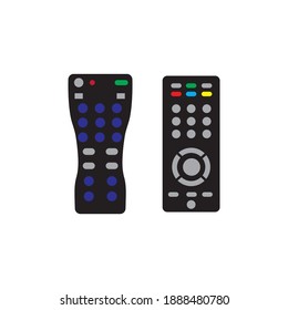 tv remote vector design ilustration icon logo templat