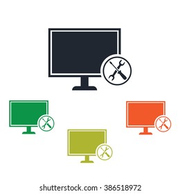 TV repair icon