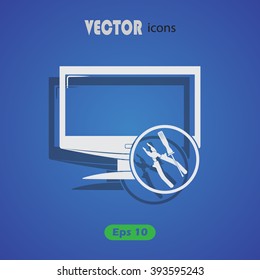 TV repair icon