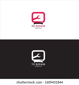 Tv Repair Logo Vector Stock Vector (Royalty Free) 1609431844 | Shutterstock