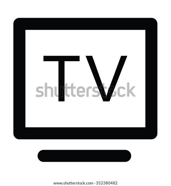 \
TV Screen Bold Line\
Icon\
