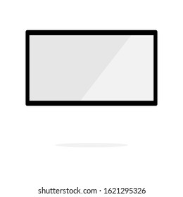 TV Screen - Isolated On White Background - Vector Illustration, Graphic Design Editable For Your Design.