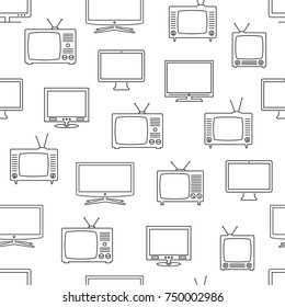 TV Seamless Pattern