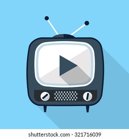 Tv set icon