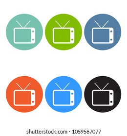 tv set icons