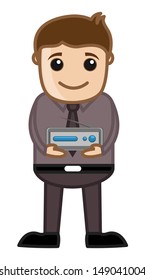 TV Setup Box - Business Cartoons Vectors