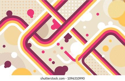 Tv Show Broadcast Funky Neon Vector Abstract Background. Jazz, Disco, Party, Graffiti, Break Dance Festival. Print, Video