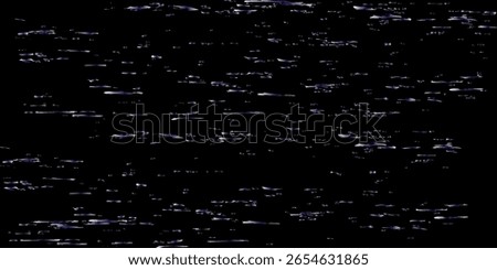 TV static noise texture. Lost or bad signal concept. Random rippled video tape background. Glitch vhs pixel snow noise wallpaper. Image distortion distressed backdrop effect. Vector white noise 