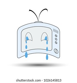 TV and tears. The TV that cries.