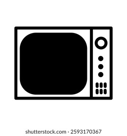 tv television analog movie bioskop film festival cannes cinema theater - icon logo flat element graphic sketch symbol vector sticker set pack sheet