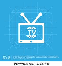 Tv, television icon 
