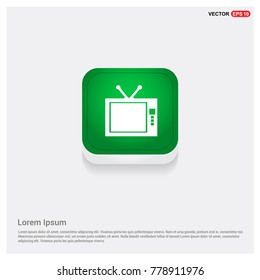 Tv, television icon 