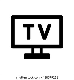 tv television monitor technology media icon