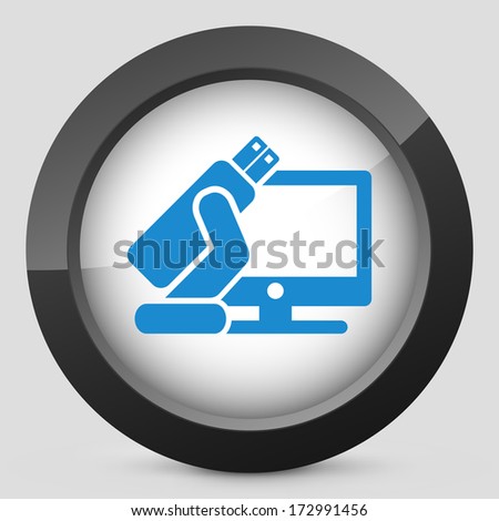 Tv usb icon