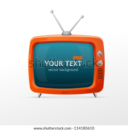 Tv vector blank