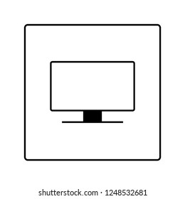 TV vector icon