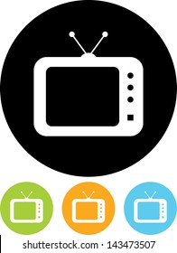 TV vector icon 