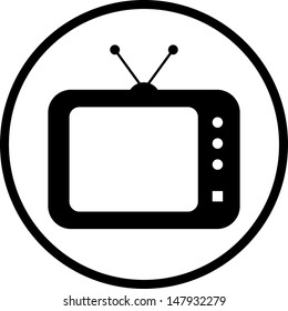 TV Vector Icon 