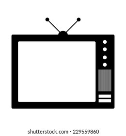 TV vector icon, TV vector icon