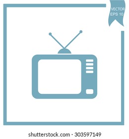 tv vector icon