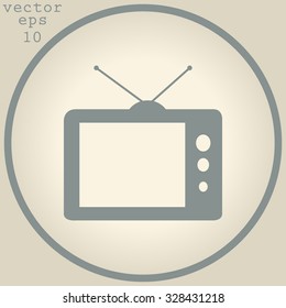 TV vector icon