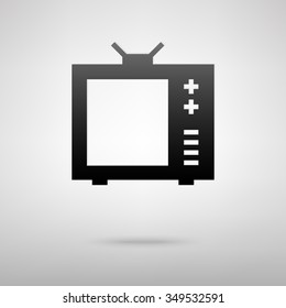 TV vector icon