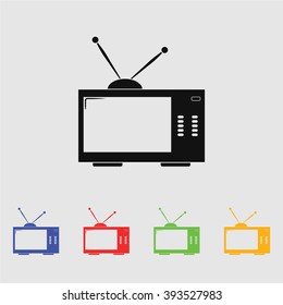 TV vector icon
