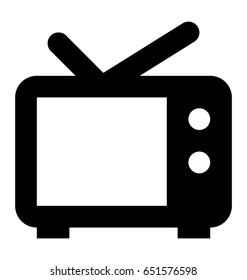 Tv Vector Icon