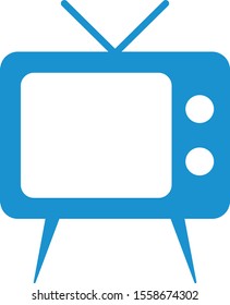 TV vector icon, vector best flat icon, EPS