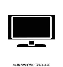 Icono de vector de TV, mejor icono plano del vector, EPS