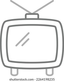 Tv vector icon. Can be used for printing, mobile and web applications.