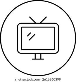Tv vector icon. Can be used for printing, mobile and web applications.