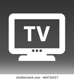 TV Vector Icon Illustration